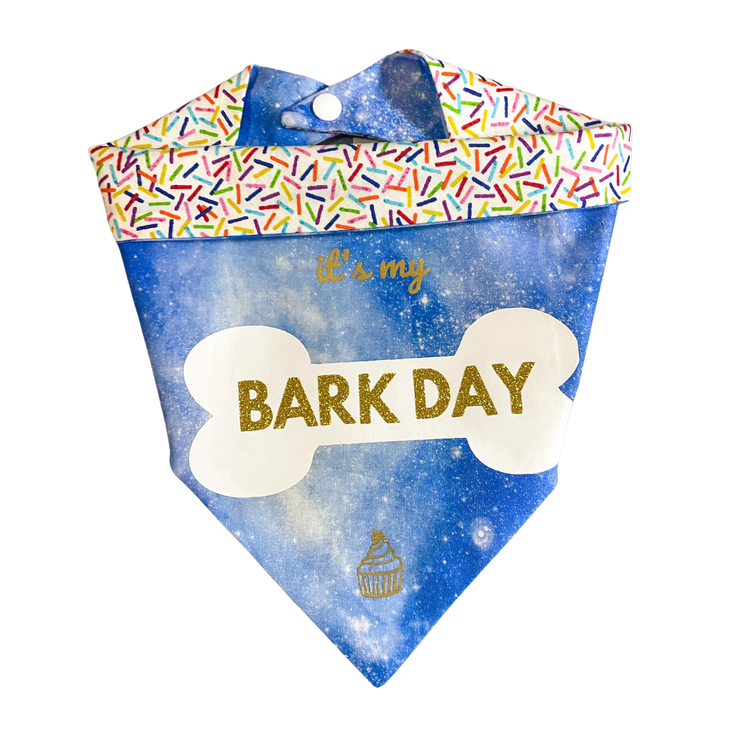 Pawty like its your Barkday - Blue