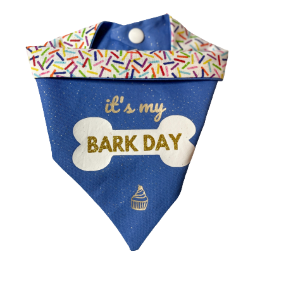 PAWTY like its your barkday - Blue